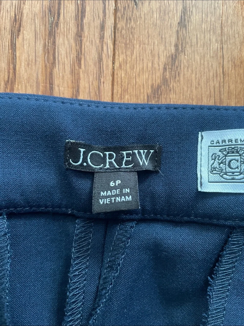 J. Crew Carreman Going-out Slim Pant in Four-Season Stretch Sz 6P